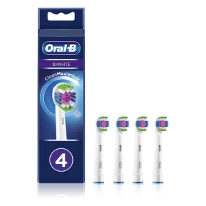 Зображення товара - Насадки для зубної щітки ORAL-B 3D White 4 шт. (EB18)