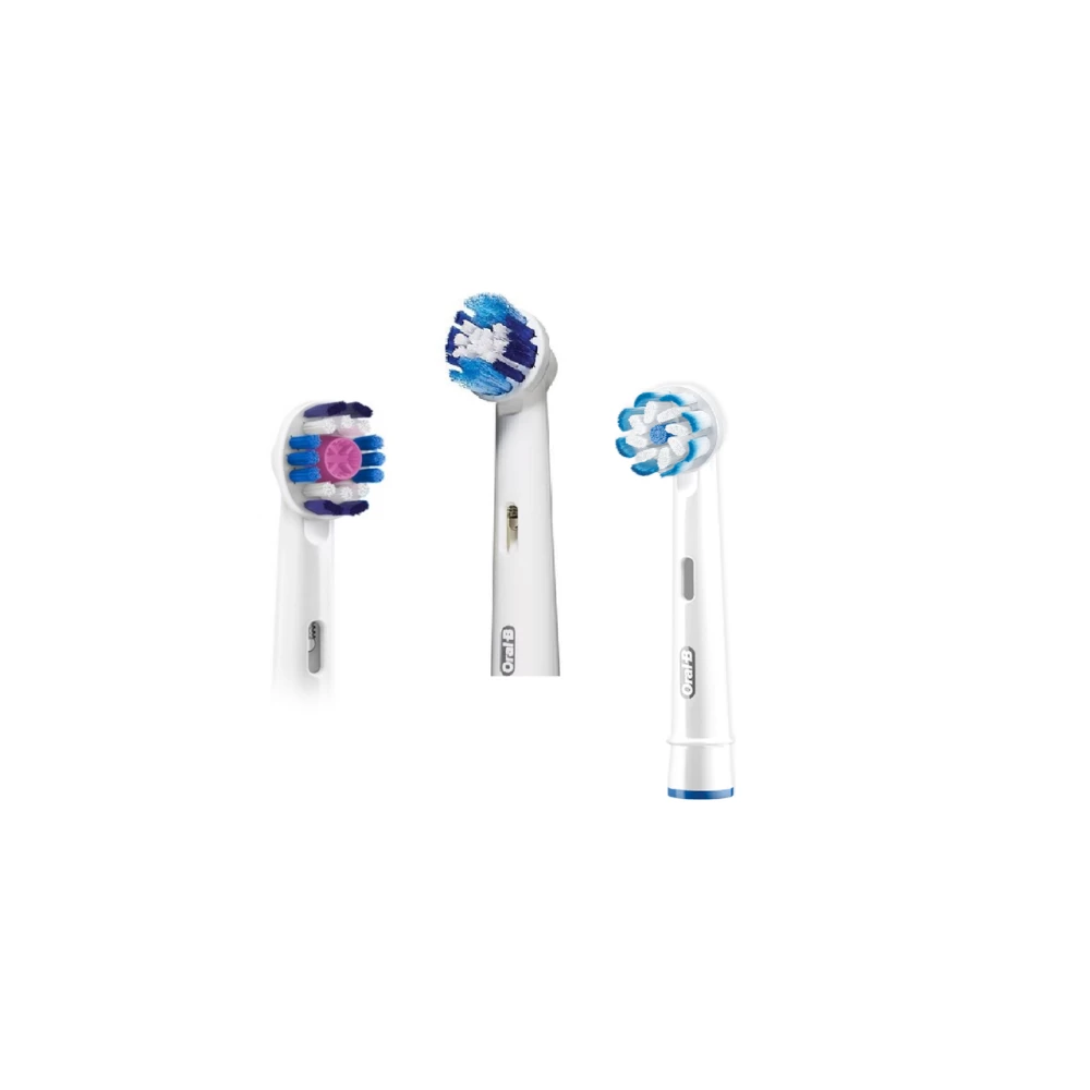 Насадки для зубної щітки ORAL-B 3 шт. (Sensitive, Precision Clean, 3D-White)