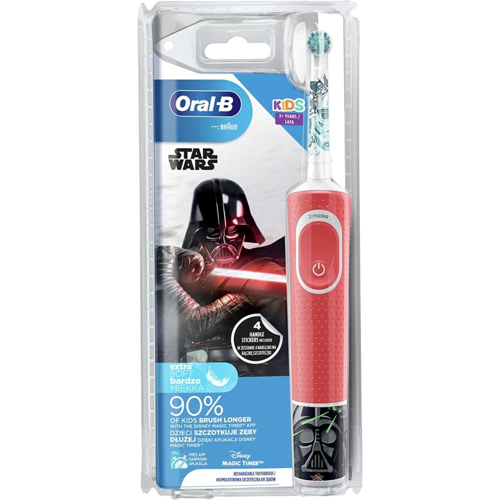 Дитяча електрична зубна щітка Oral-B Vitality 100 StarWars