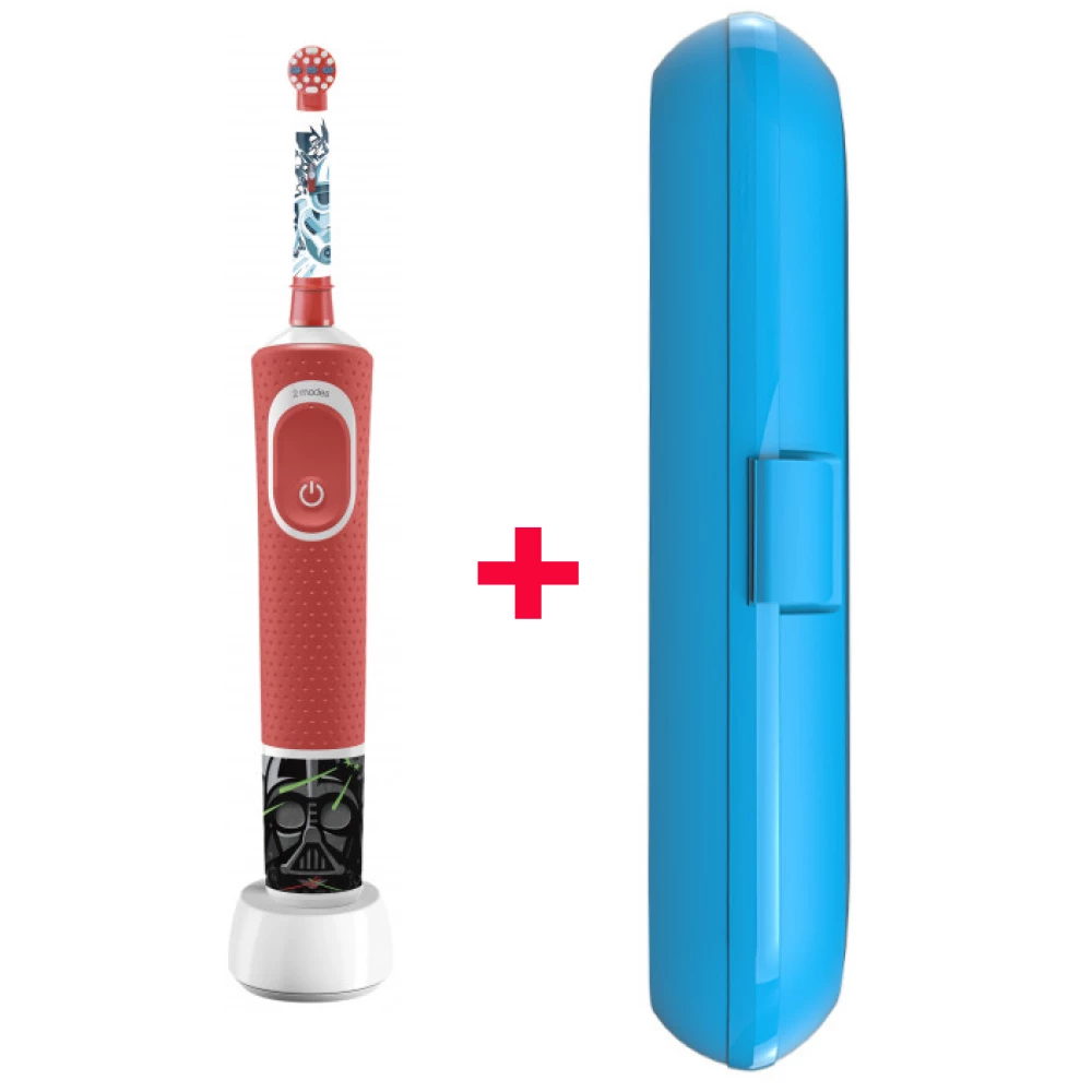 Дитяча електрична зубна щітка Oral-B Vitality 100 StarWars +футляр