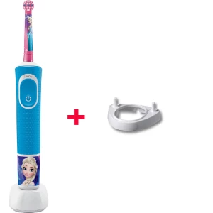 Зображення товара -  Дитяча електрична зубна щітка Oral-B Vitality 100 Frozen + підставка