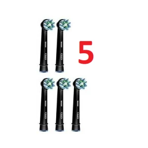 Зображення товара - Насадки для зубної щітки ORAL-B Cross Action BLACK 5 шт.