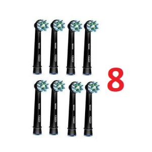 Зображення товара - Насадки для зубної щітки ORAL-B Cross Action BLACK 8 шт.
