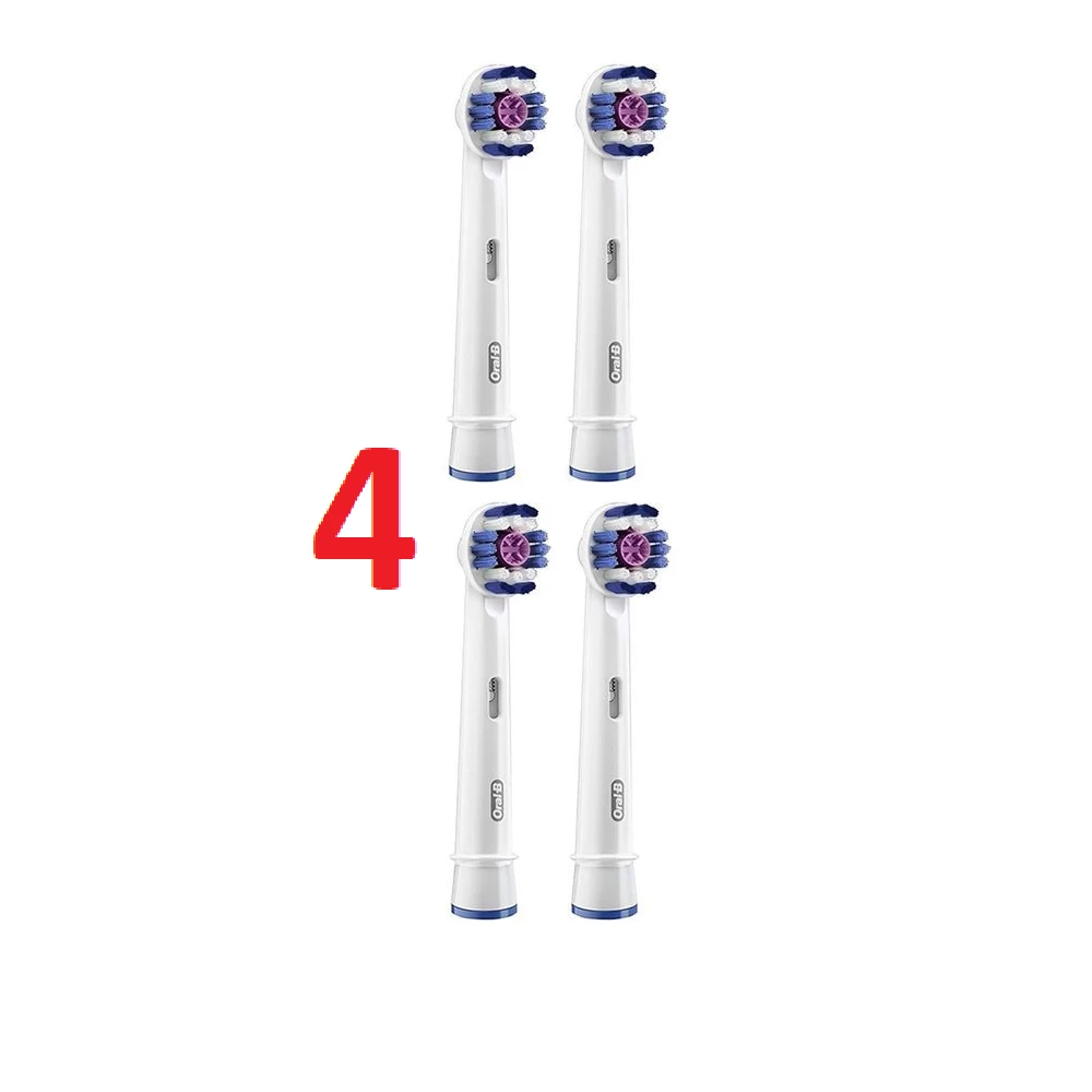 Насадки для зубної щітки Braun ORAL-B 3D White (EB18) 4шт.