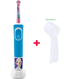 Зображення товара -  Дитяча електрична зубна щітка Oral-B Vitality 100 Frozen + ковпачок