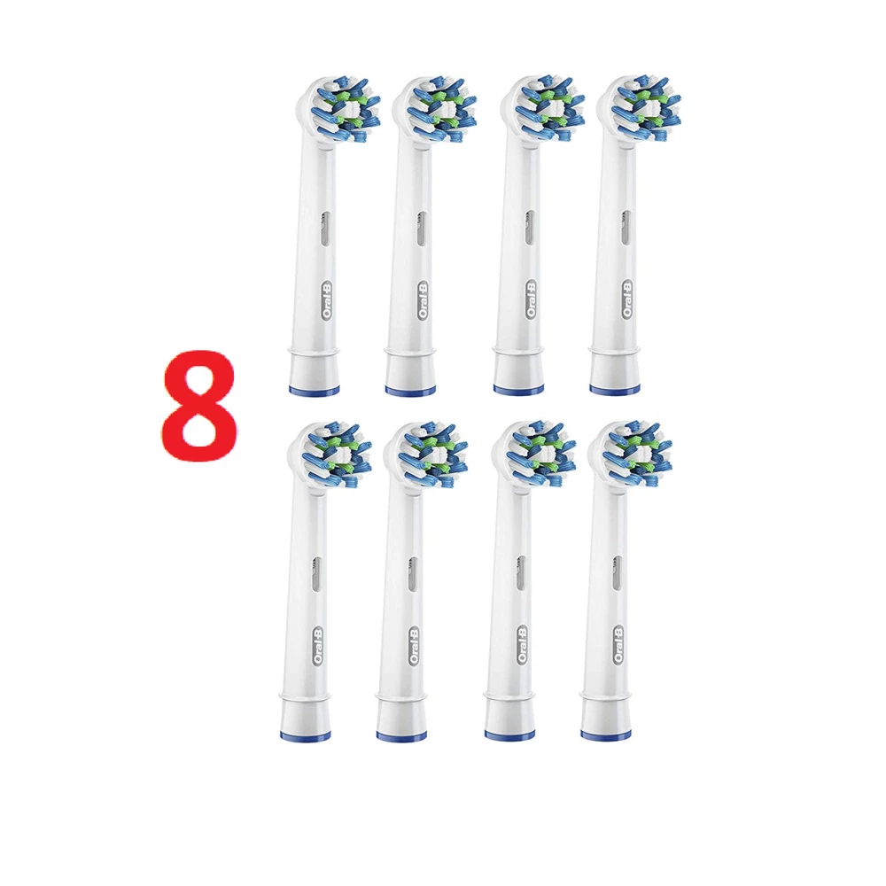 Насадки для зубної щітки ORAL-B Cross Action EB50 8 шт.