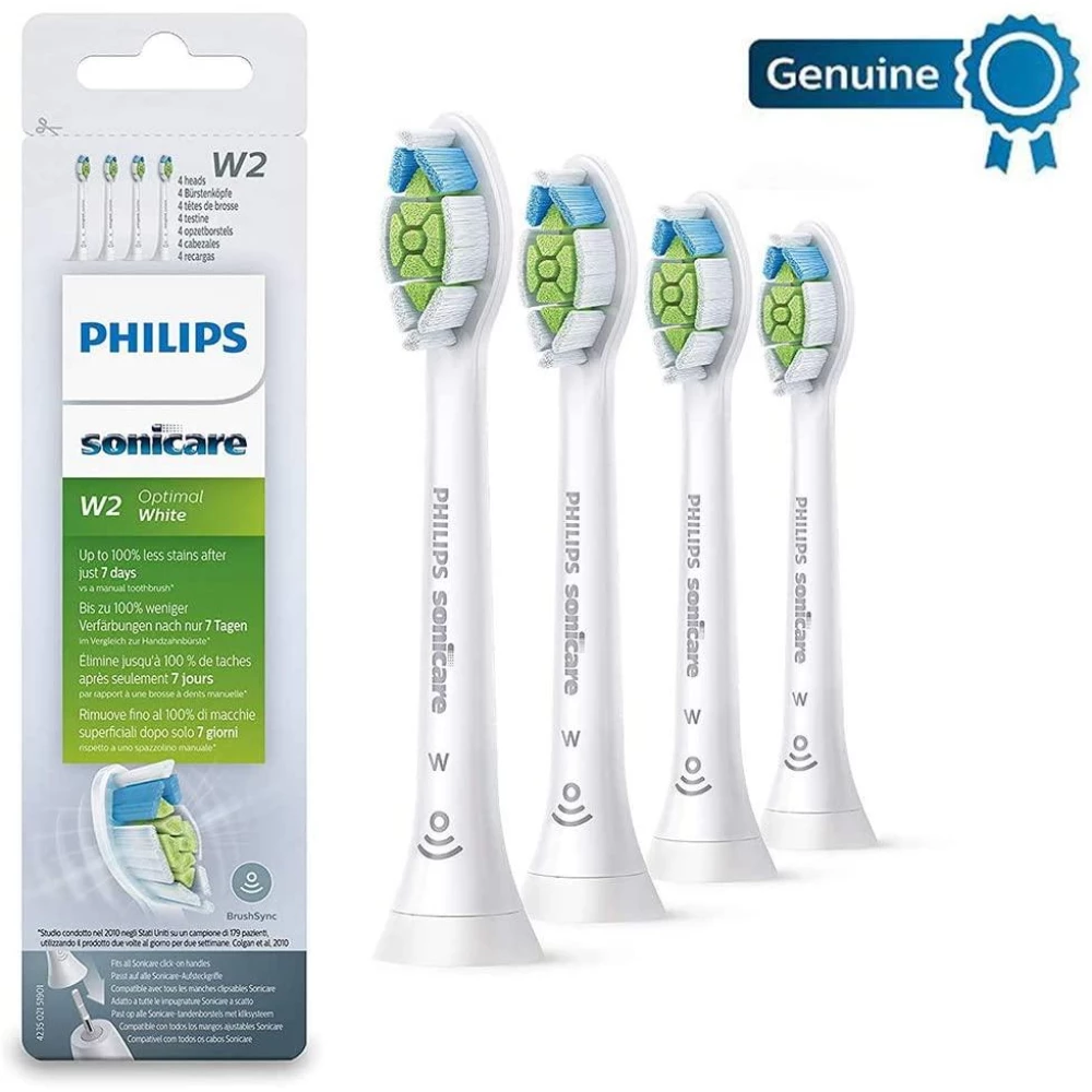 Насадки для зубної щітки Philips Sonicare W2 Optimal White HX6064/10