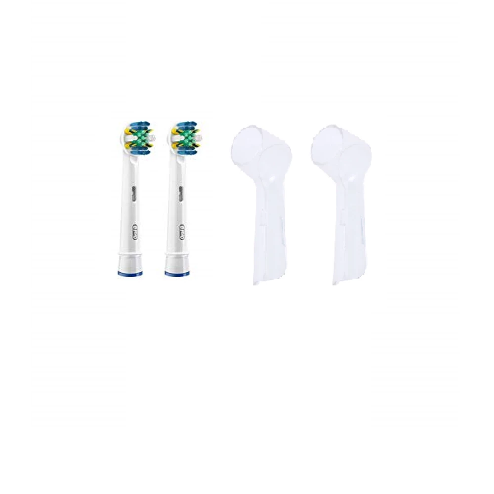 2 насадки для зубної щітки ORAL-B Floss Action (EB25) + ковпачки
