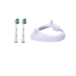 Зображення товара - 2 насадки для зубної щітки ORAL-B Floss Action (EB25) + підставка