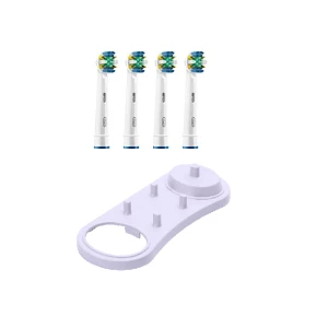 Зображення товара - 4 насадки для зубної щітки ORAL-B floss action (EB25) + підставка