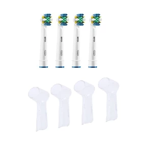 Зображення товара -  4 насадки для зубної щітки ORAL-B floss action  (EB25) + ковпачки