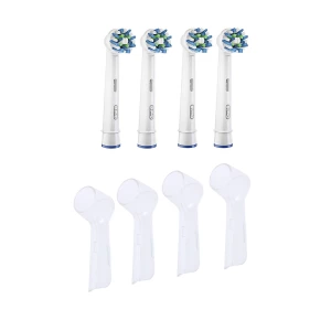 Зображення товара -  4 Насадки для зубної щітки Braun ORAL-B Cross Action EB50 + ковпачки