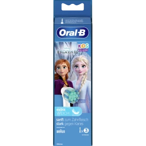 Зображення товара -  Дитячі змінні насадки для зубних щіток Oral-B Frozen Extra Weich