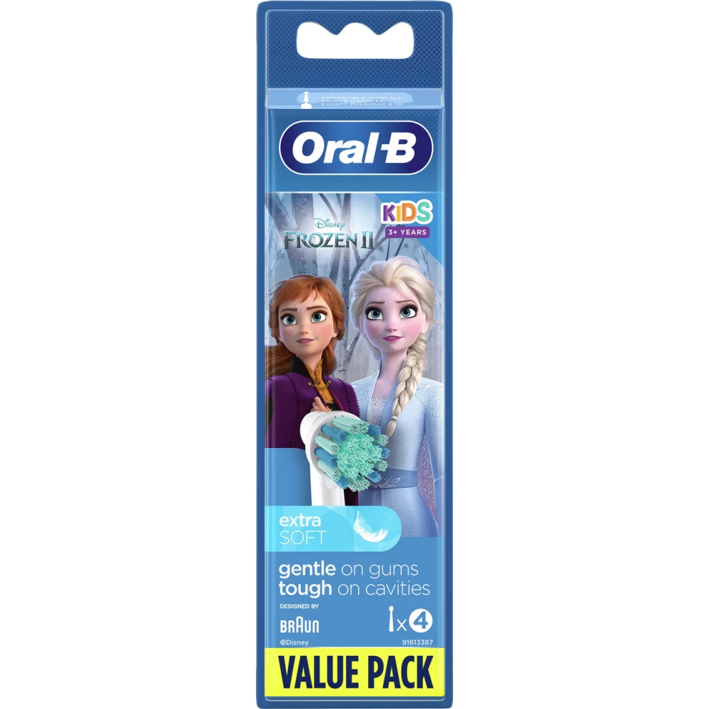 Дитячі змінні насадки для зубних щіток Oral-B (Frozen II)