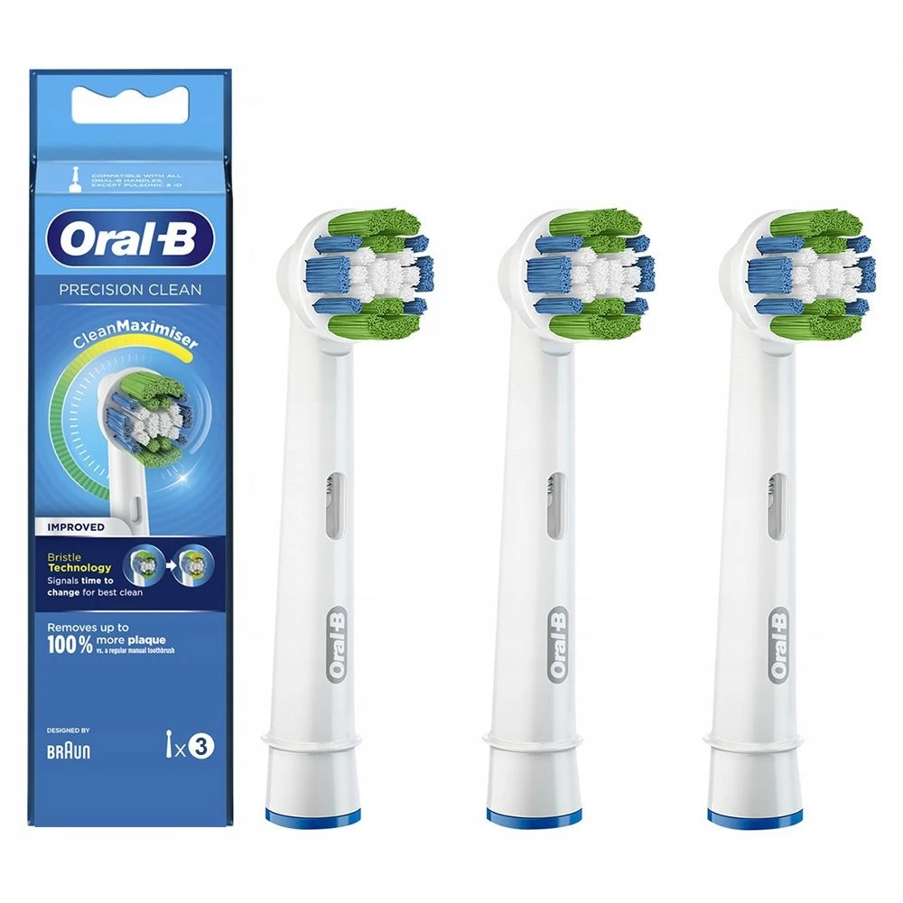 3 шт. Насадки для зубної щітки ORAL-B Precision Clean (EB20)