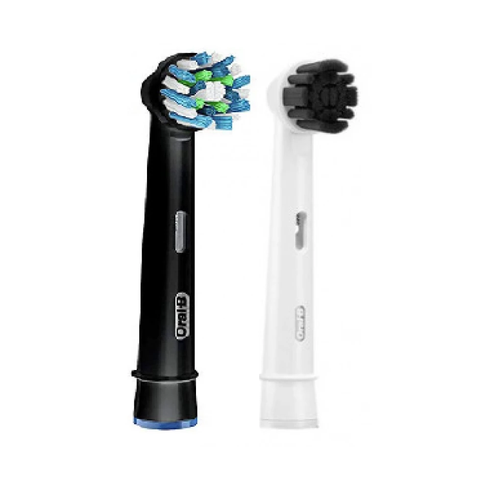 2 шт. Насадки для зубної щітки ORAL-B Cross Action (EB50) чорна + Pure Clean EB20CH