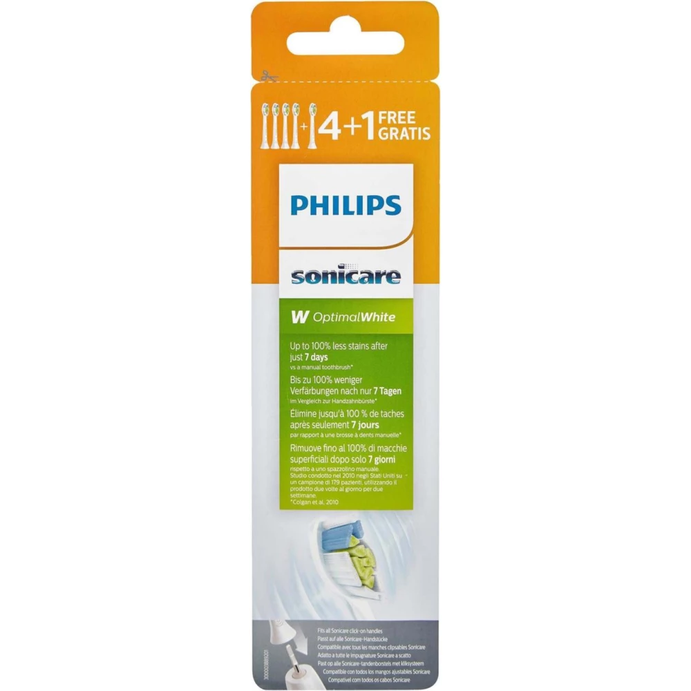 Насадки для зубної щітки Philips Sonicare W Optimal White  HX6065