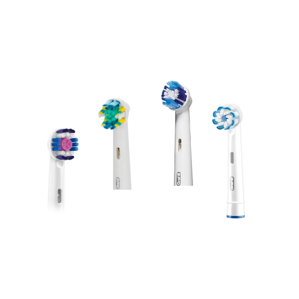Насадки для зубної щітки ORAL-B 4 шт. (Sensitive, Precision Clean, Floss Action, 3D-White)