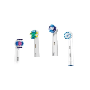 Зображення товара - Насадки для зубної щітки ORAL-B 4 шт. (Sensitive, Precision Clean, Floss Action, 3D-White)