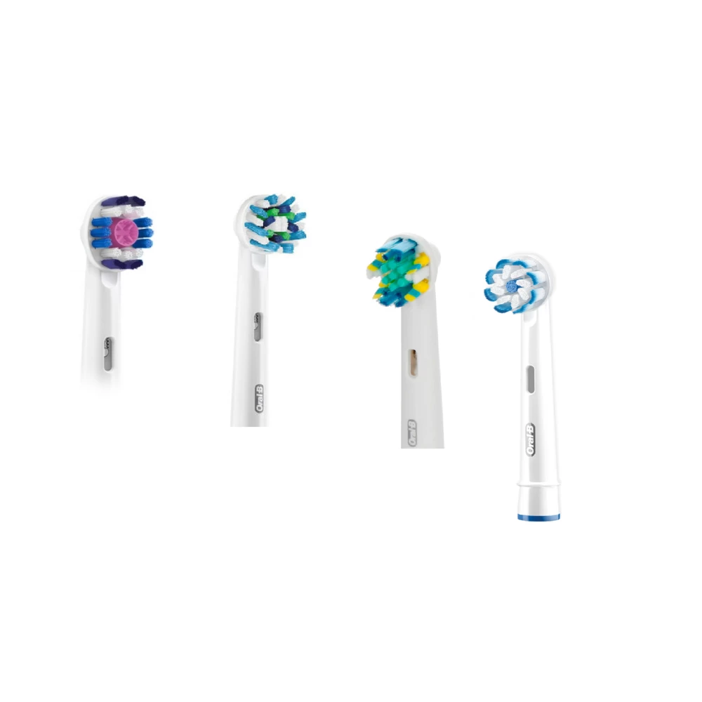 Насадки для зубної щітки ORAL-B 4 шт. (Sensitive, Cross Action, Floss Action, 3D-White)