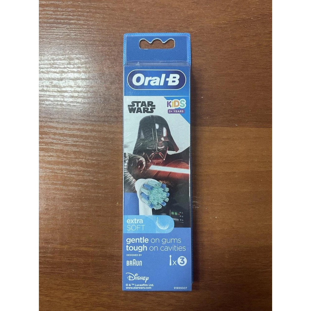 Насадки для дитячих зубних щіток Oral-B extra SOFT (Star Wars, EB10)