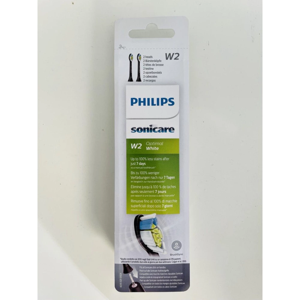 Насадки для зубної щітки Philips Sonicare W2 Optimal White HX6062