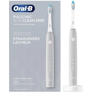 Зображення товара -  Звукова електрощітка Oral B Pulsonic Slim Clean 2000 Grey