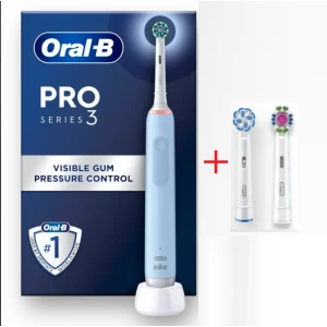 Зображення товара -  Електрична зубна щітка Oral-B PRO Series 3 (3 насадки)