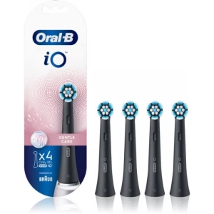 Зображення товара -  Насадка для електричної зубної щітки Oral-B iO Gentle Care Black 4шт