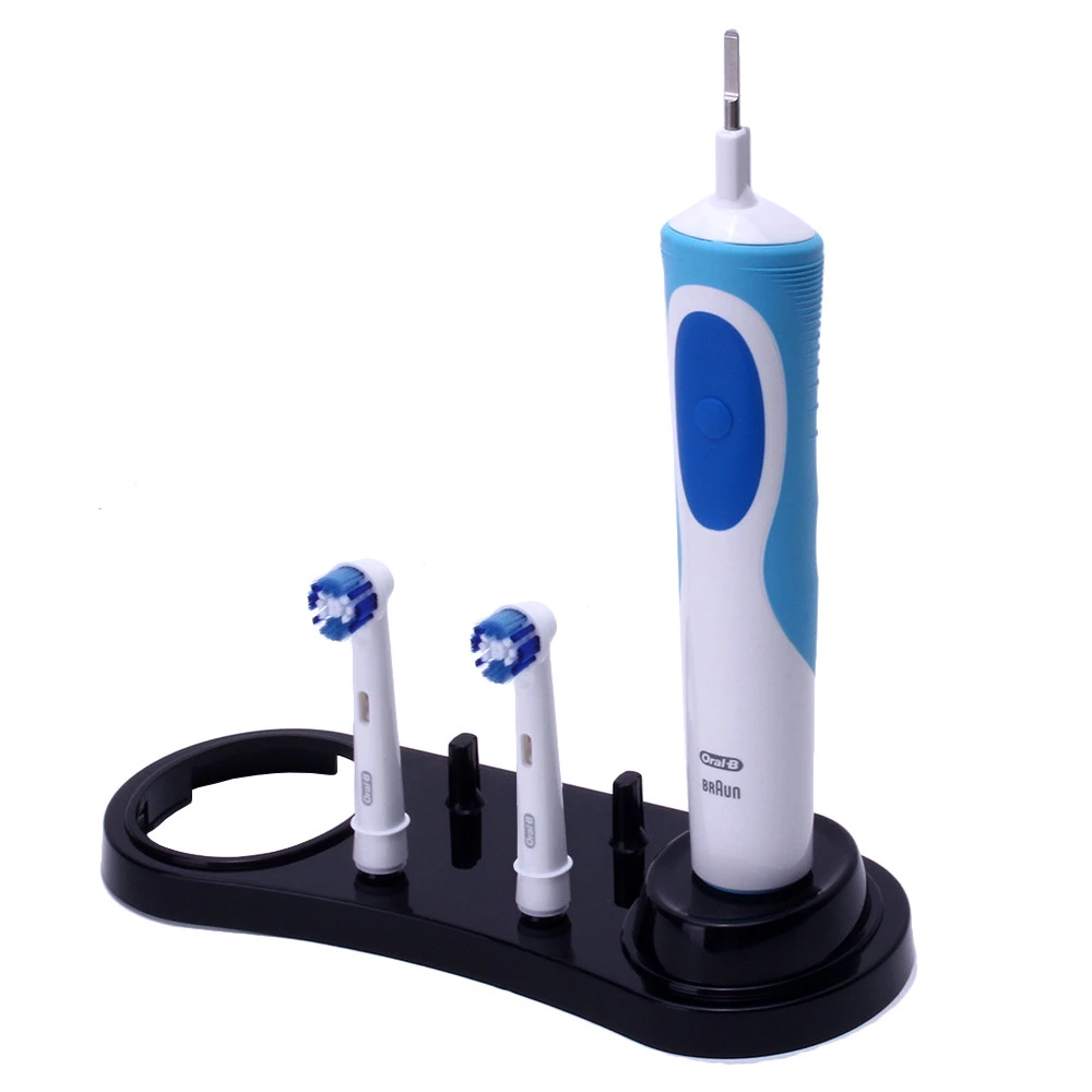Підставка для зубної щітки і 4 насадок Braun Oral-B Чорний