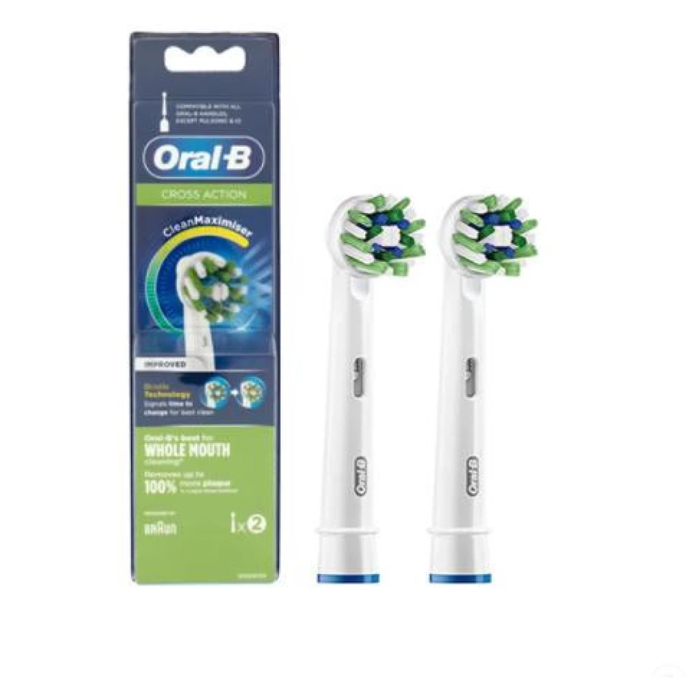 Насадки для зубної щітки ORAL-B Cross Action EB50 - 2 шт.