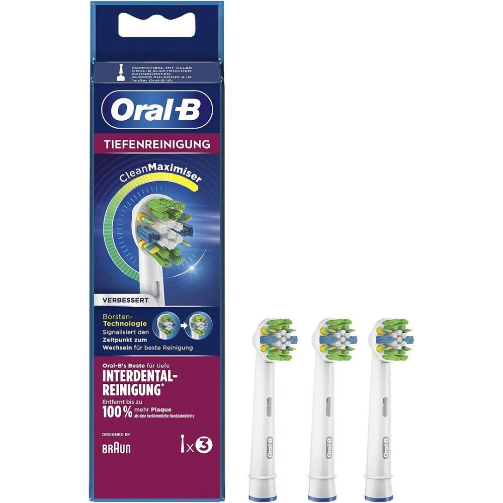 Насадки для зубної щітки ORAL-B Tiefenreinigung (floss action) 3 шт.