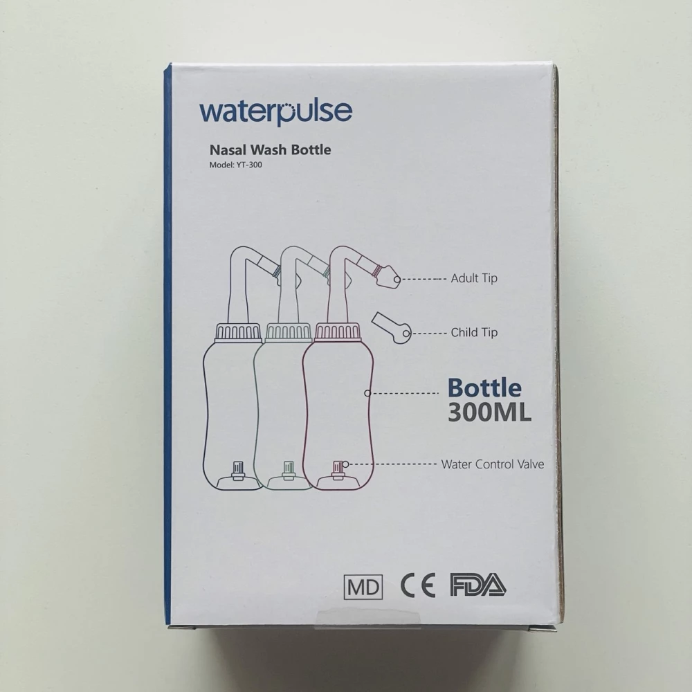 Пляшка (ірригатор, аспіратор) для промивання носа 300 мл (ірригатор)