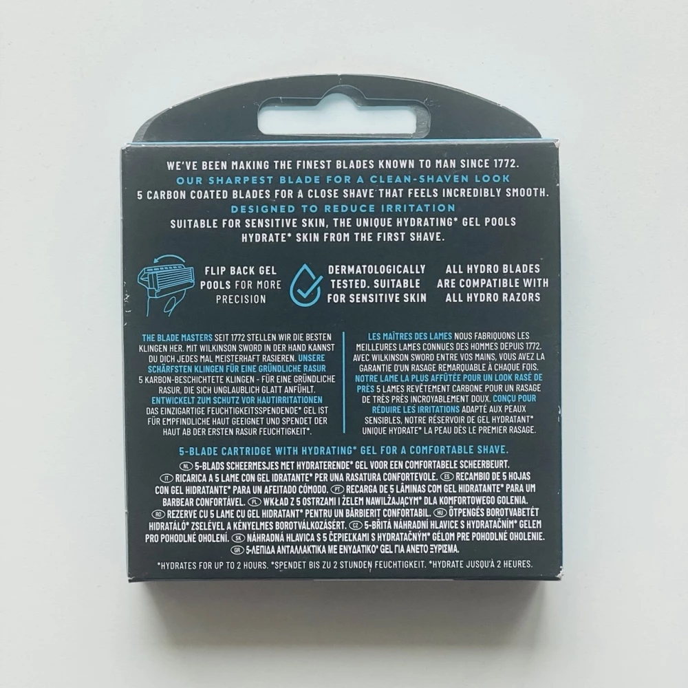 Змінні леза Wilkinson Sword Hydro 5 Hydrating Gel 8 шт.