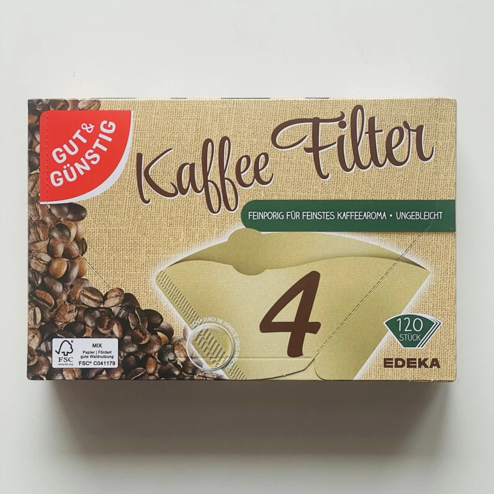 Фільтр для крапельної кавоварки G&G №4 100 шт.