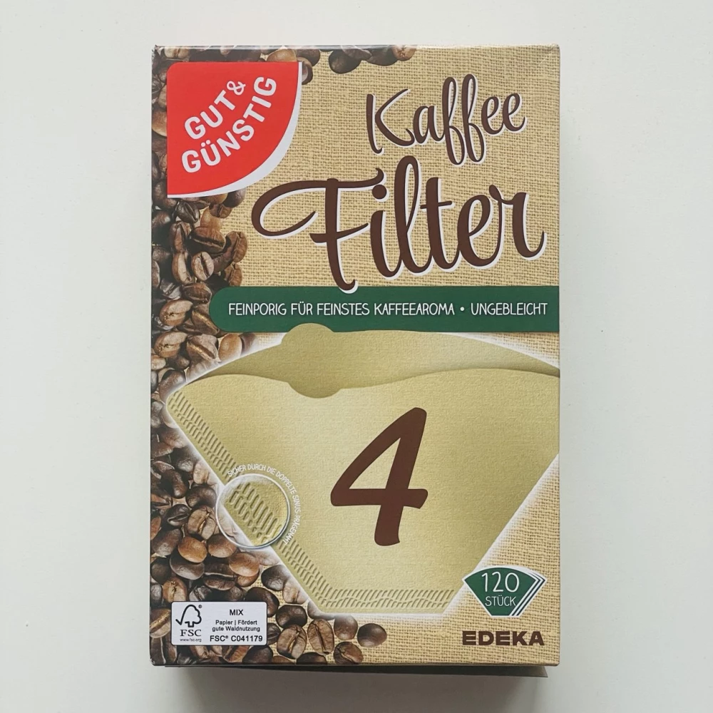 Фільтр для крапельної кавоварки G&G №4 100 шт.